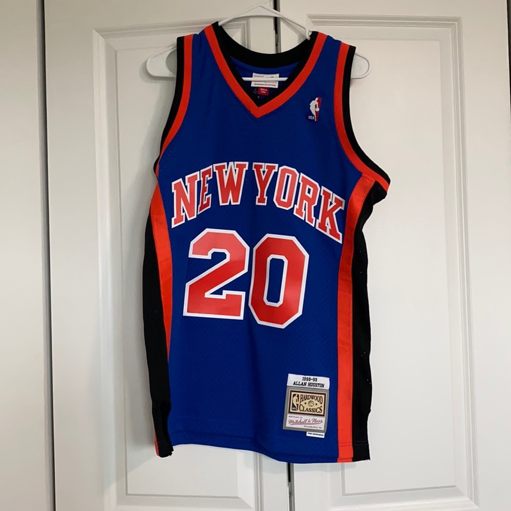 RARE NEW YORK KNICKS ALLAN HOUSTON JERSEY 1998-99 - Picture 1 of 4